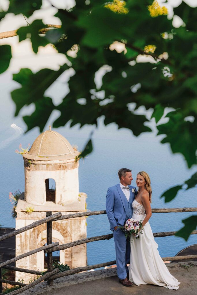 Amalfi Coast Micro Wedding Ceremony in Ravello