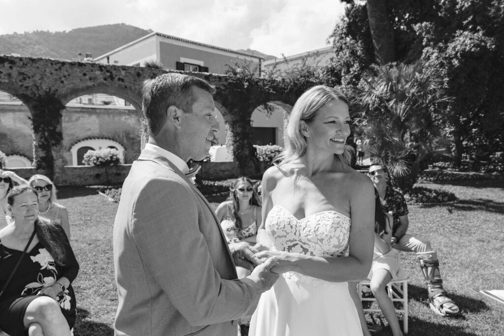 Amalfi Coast Micro Wedding Ceremony in Ravello