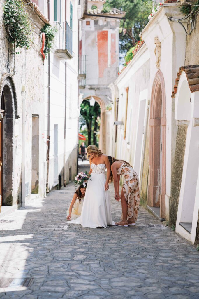 Amalfi Coast Micro Wedding During a Family Vacation