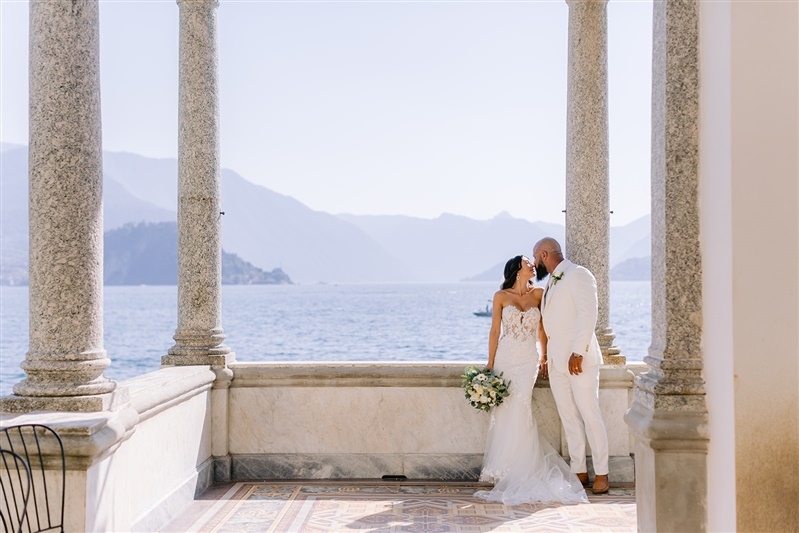 Lake Como Elopement at Villa Monastero