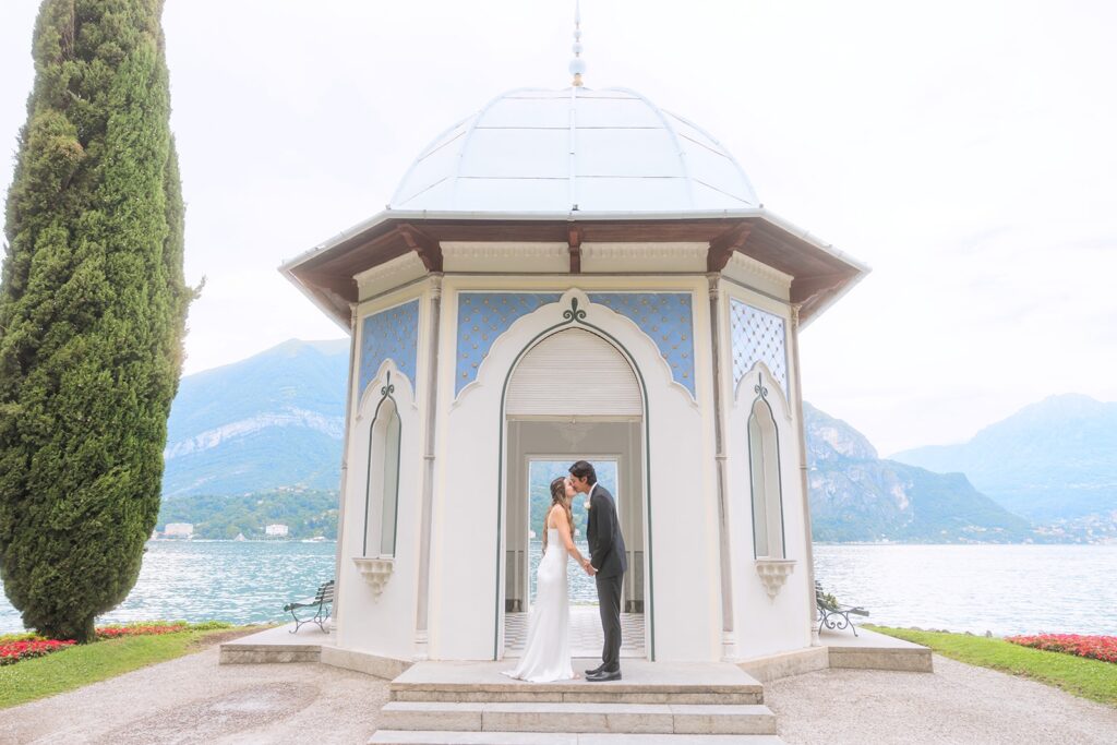 Eloping in Bellagio Lake Como Villa Melzi