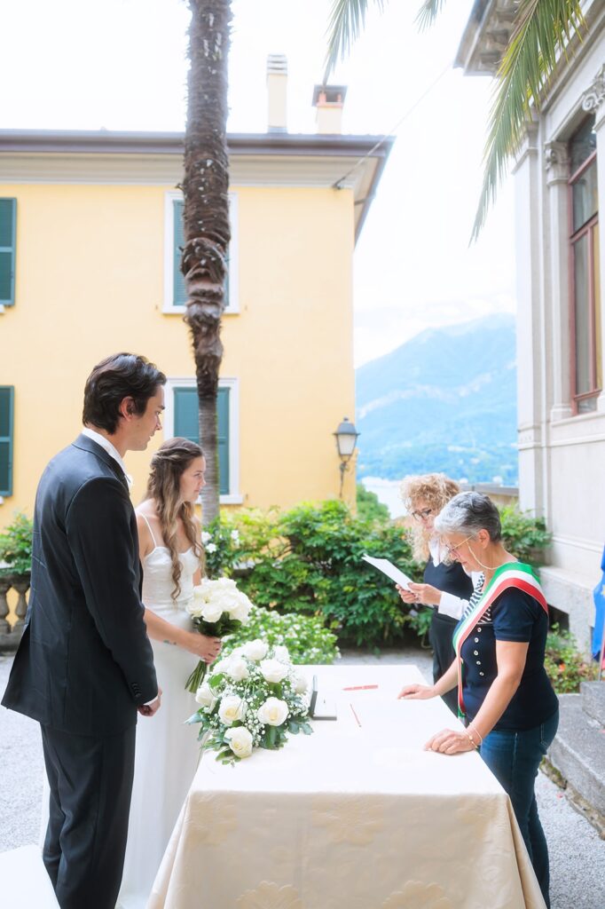 Eloping in Bellagio Lake Como